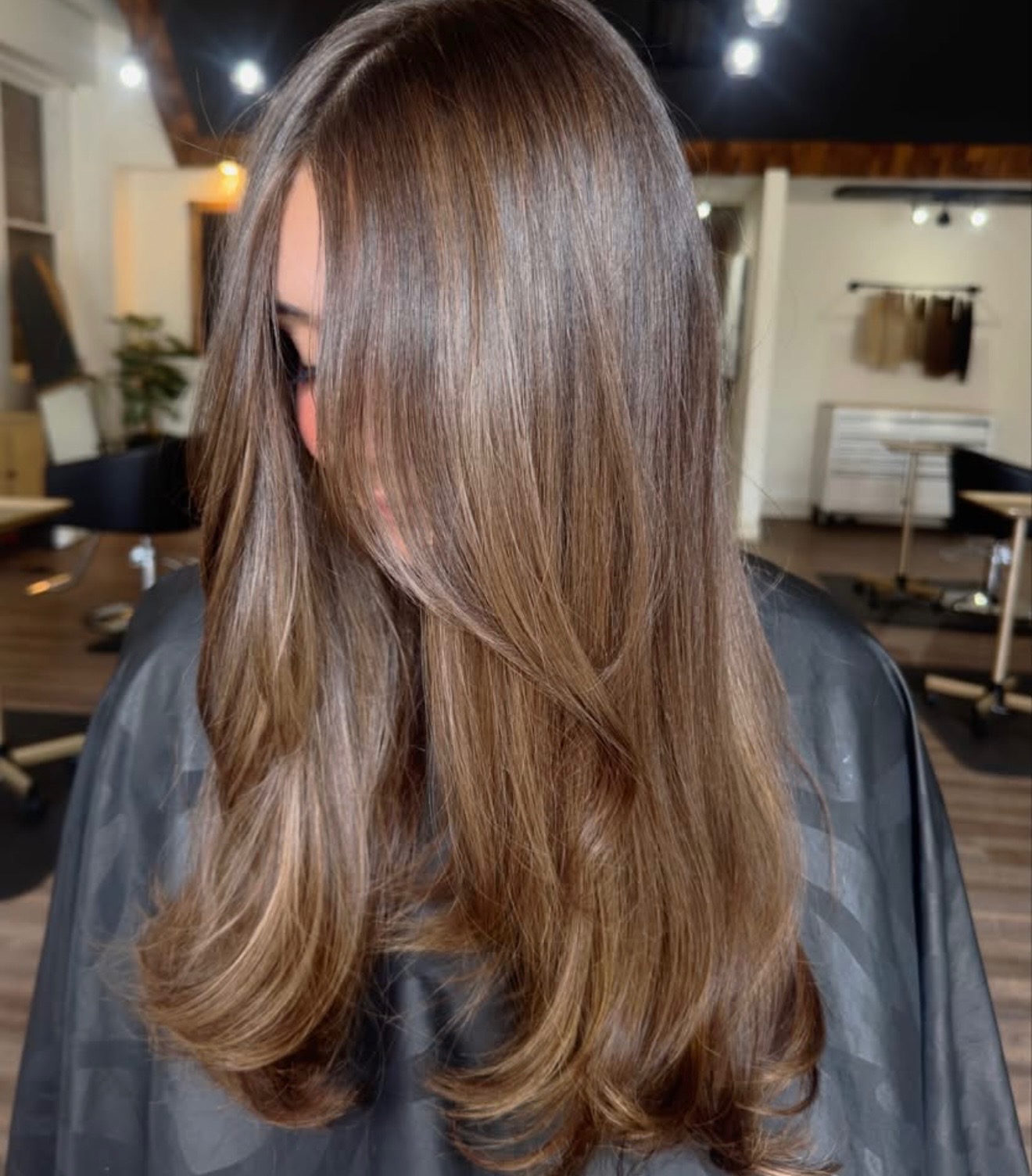 Brunette layers by Grayce
