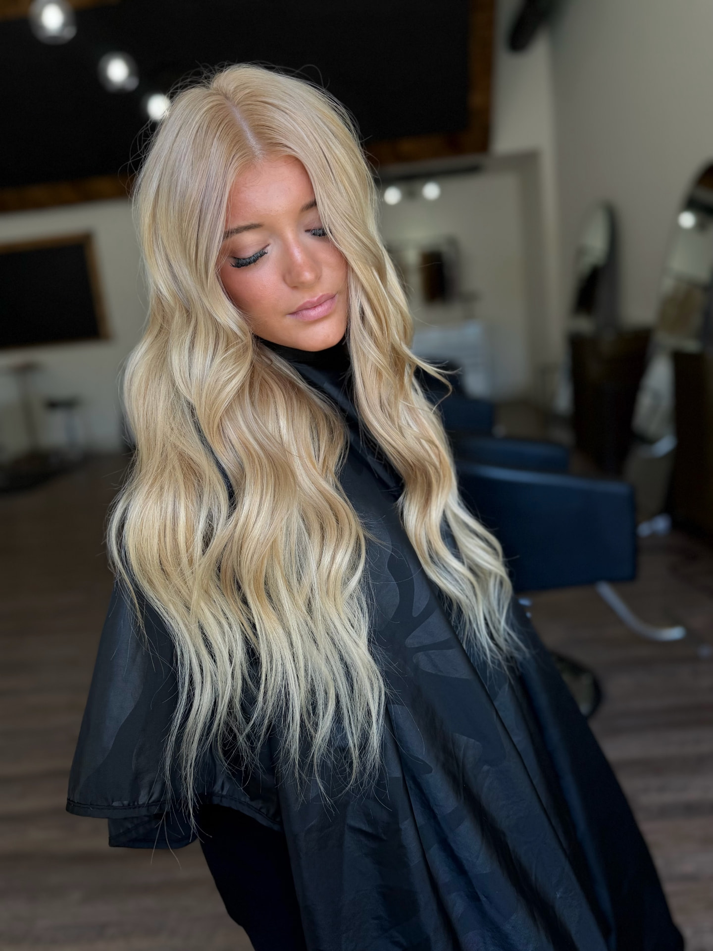Blonde hair work by Grayce